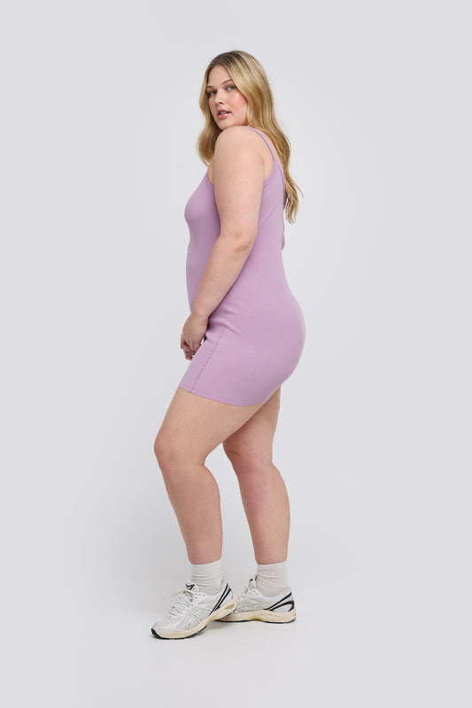 the ribbed tank dress