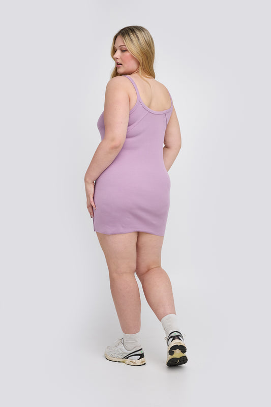 the ribbed tank dress